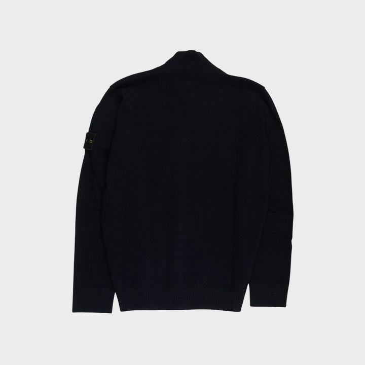 Stone Island Full Zip Jumper I Navy