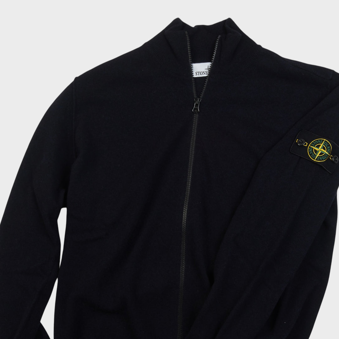 Stone Island Full Zip Jumper I Navy