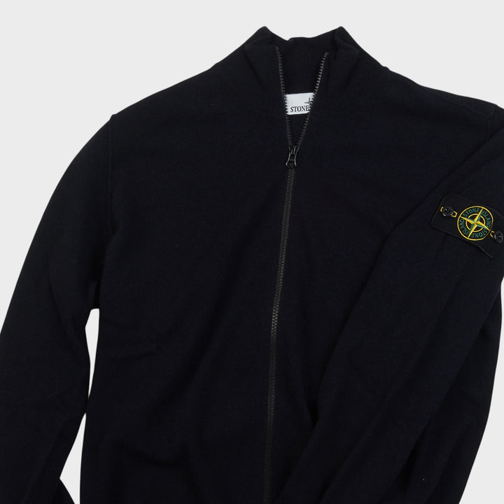 Stone Island Full Zip Jumper I Navy