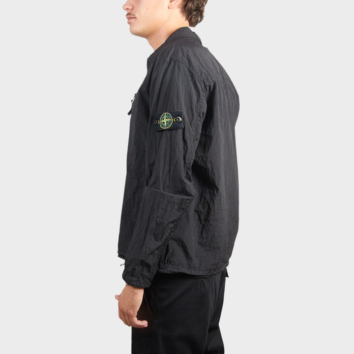 Stone Island Nylon Overshirt I Black