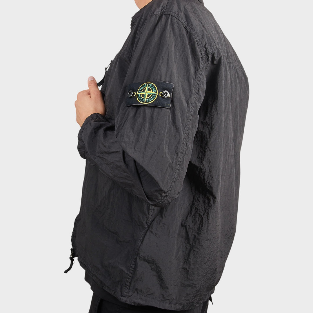 Stone Island Nylon Overshirt I Black