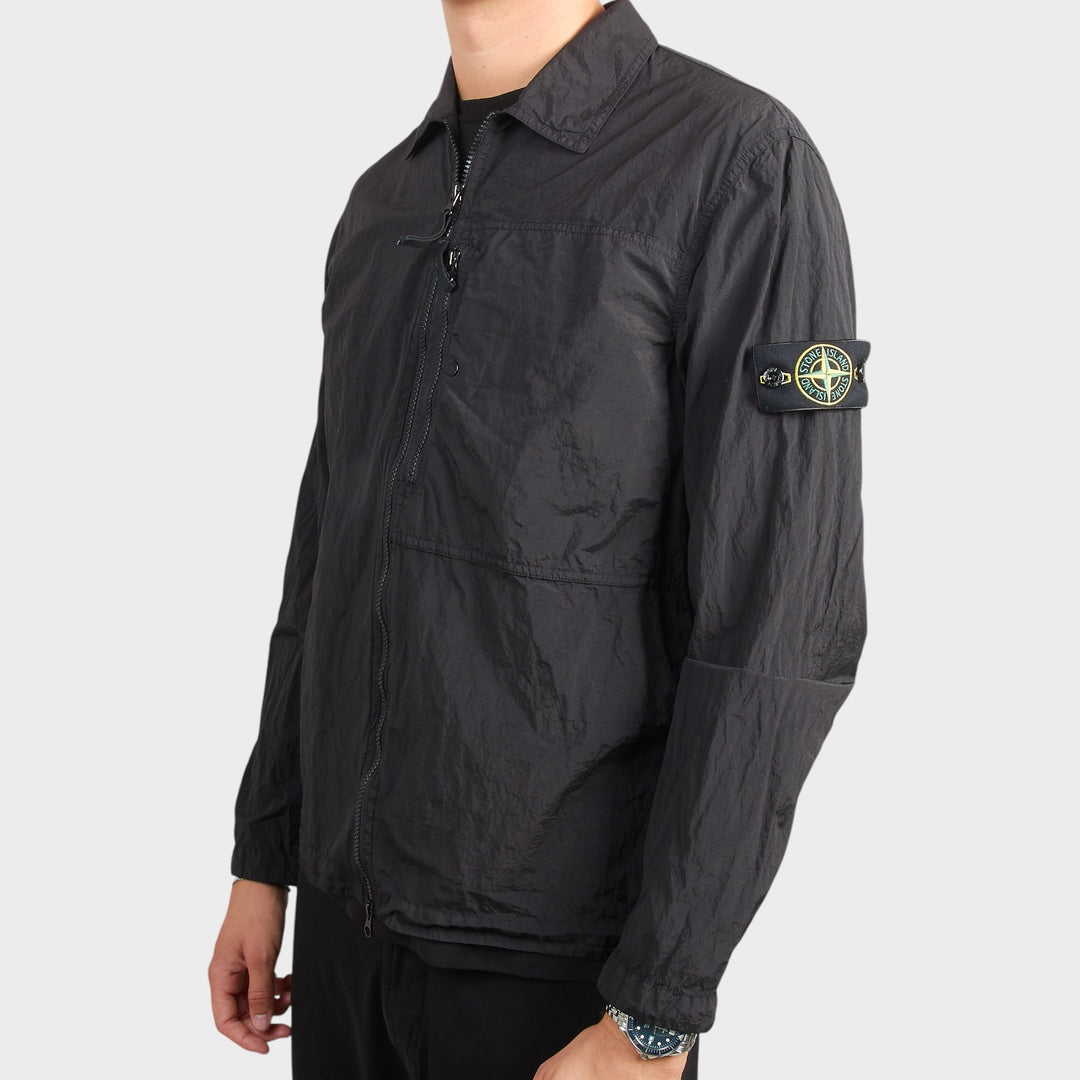 Stone Island Nylon Overshirt I Black