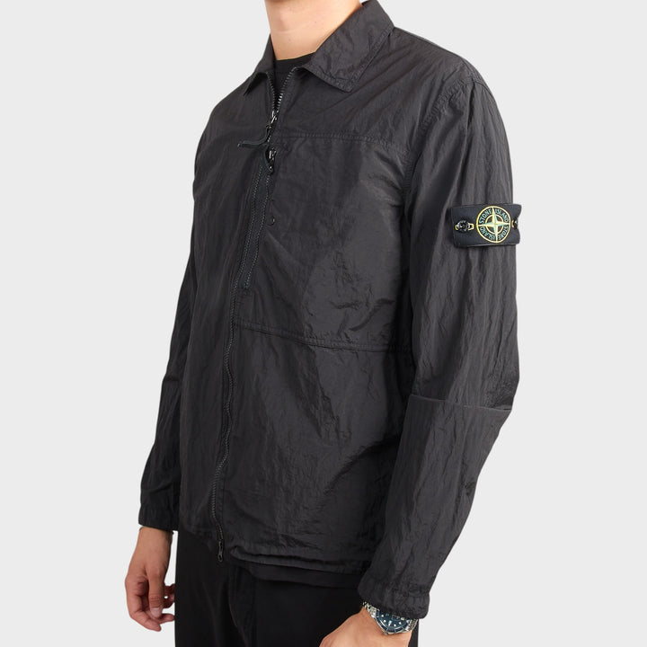 Stone Island Nylon Overshirt I Black