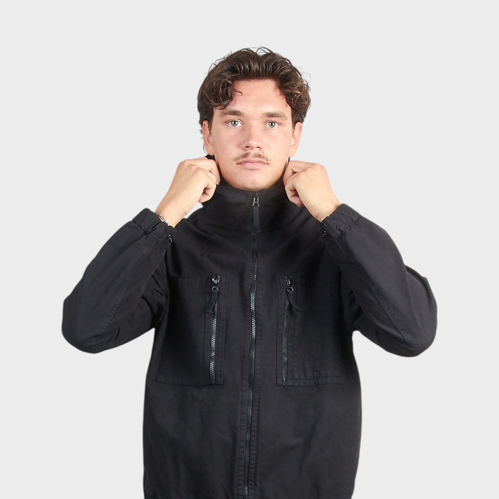 Stone Island Hooded Overshirt I Sort