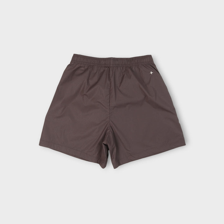 Stone Island Stellina Light Stretch Wide Leg Shorts I Charcoal Grey