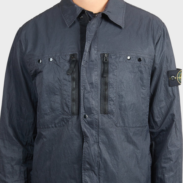 Stone Island Nylon Overshirt I Navy