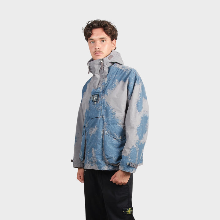 Stone Island Hand Painted David Light-TC Jakke I Grey/Blue
