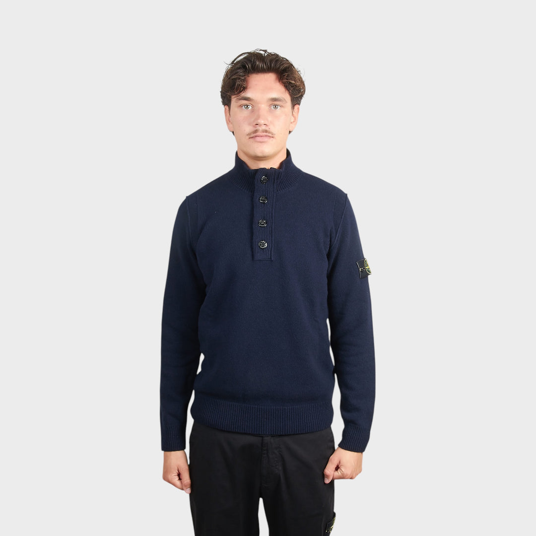 Stone Island Maglia RWS Button-Up Strik I Navy