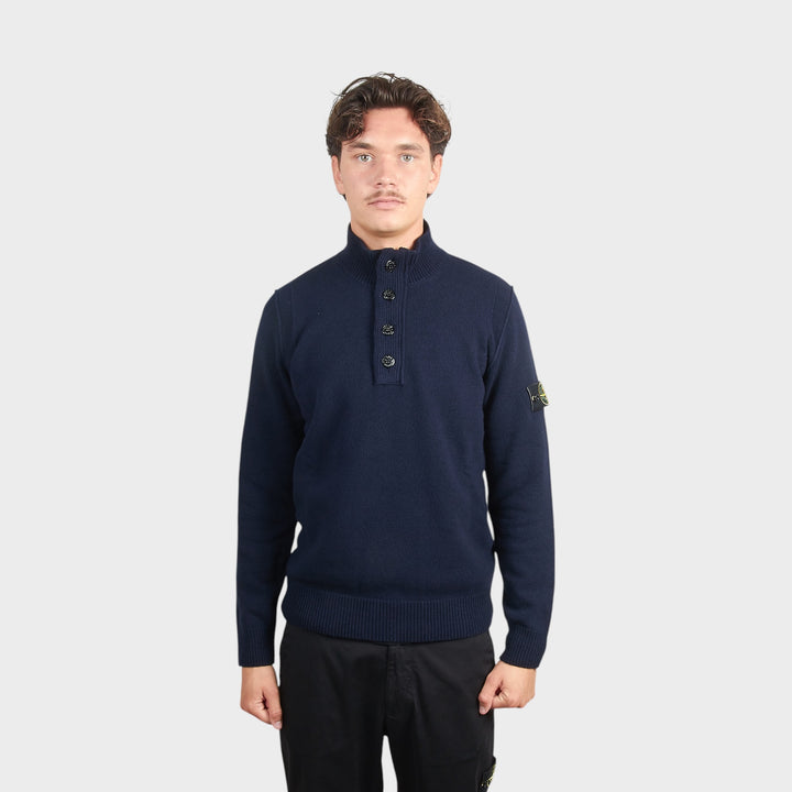 Stone Island Maglia RWS Button-Up Strik I Navy