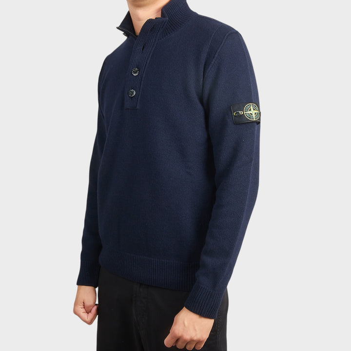 Stone Island Maglia RWS Button-Up Strik I Navy