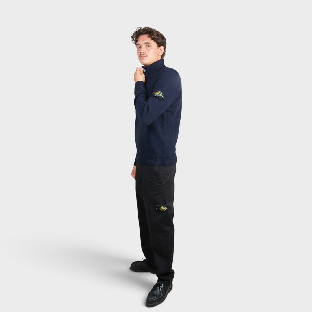 Stone Island Maglia RWS Button-Up Strik I Navy