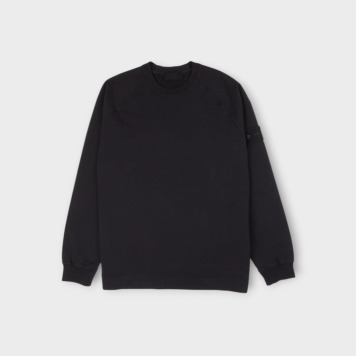 Stone Island Cotten Stretch Ghost Crewneck I Navy