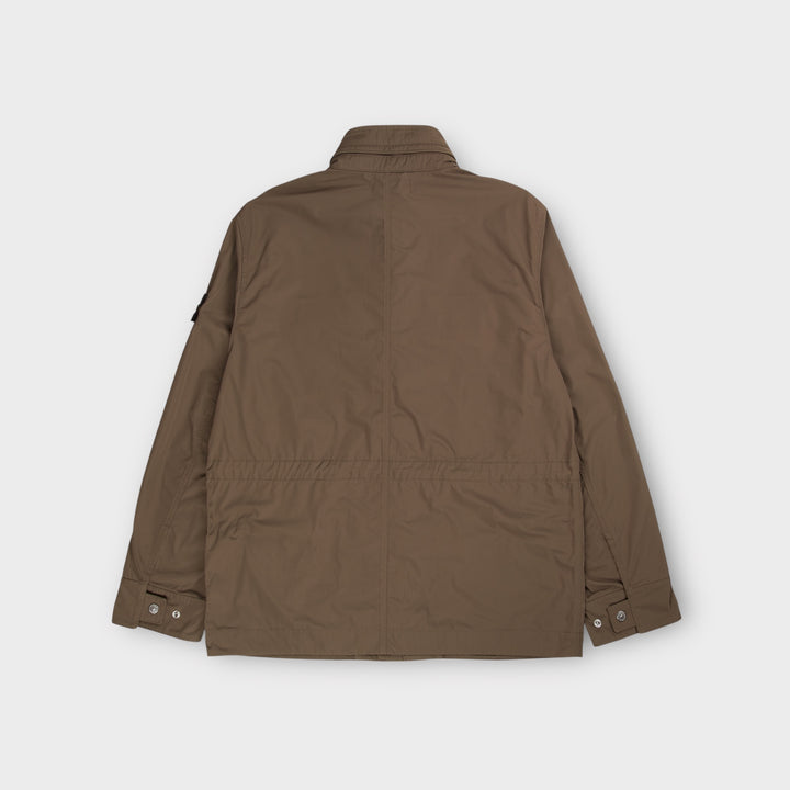 Stone Island K1S154100007 Micro Twill Field Jacket I Grøn