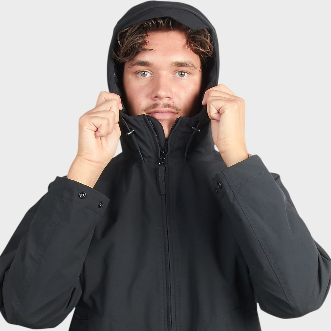 Stone Island Soft Shell-R E.Dye Technology Jakke I Sort