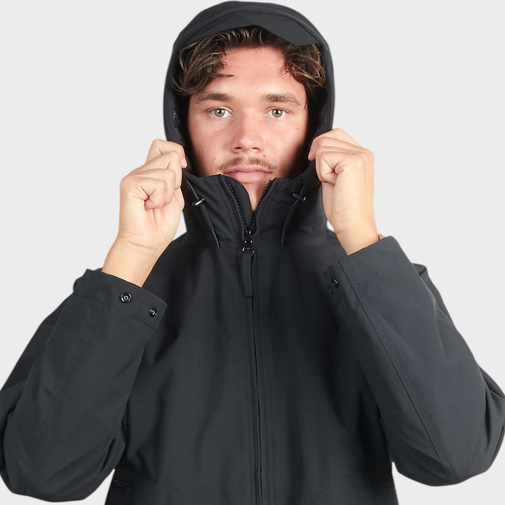 Stone Island Soft Shell-R E.Dye Technology Jakke I Sort