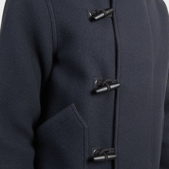 Stone Island Heavy Melton Jakke I Navy