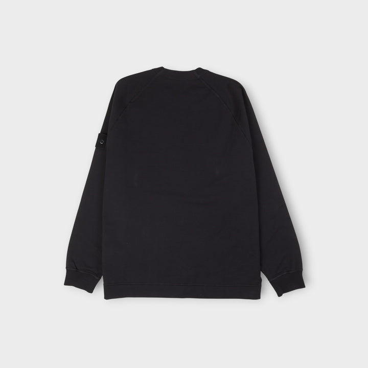 Stone Island Cotten Stretch Ghost Crewneck I Navy