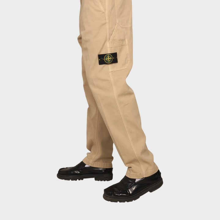 Stone Island Panama Cotton Pants I Sand