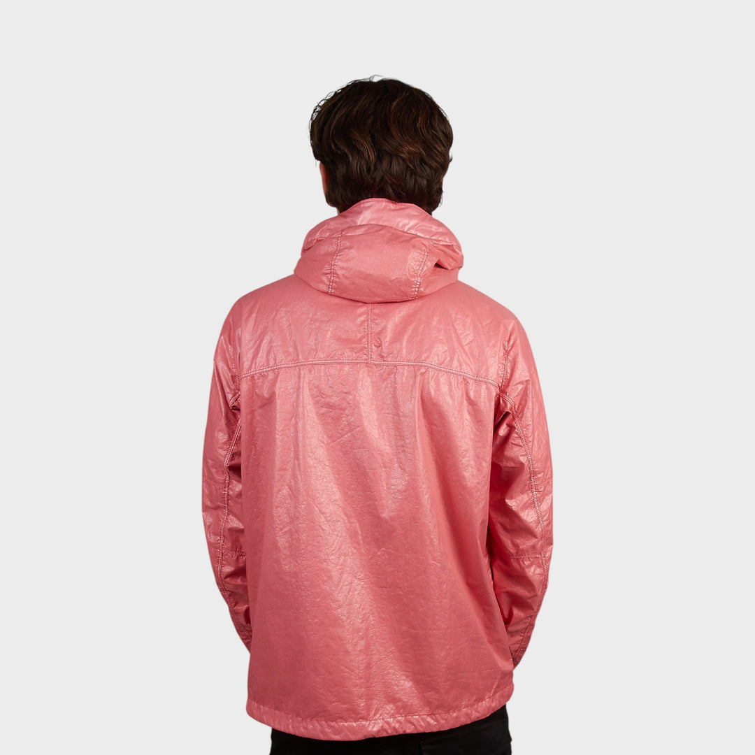 Stone Island Light Nylon 3L-TC Hooded Jakke I Pink