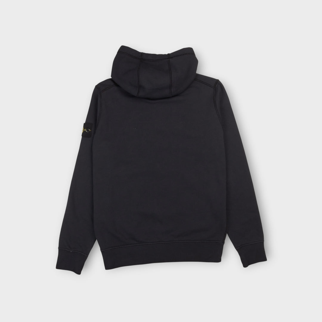 Stone Island Organic Cotton Zip Hoodie I Navy