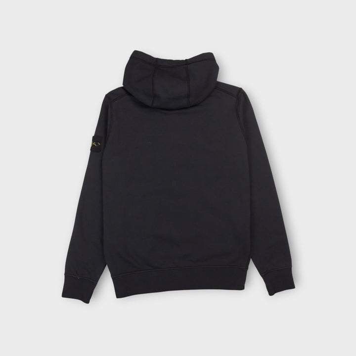 Stone Island Organic Cotton Zip Hoodie I Navy