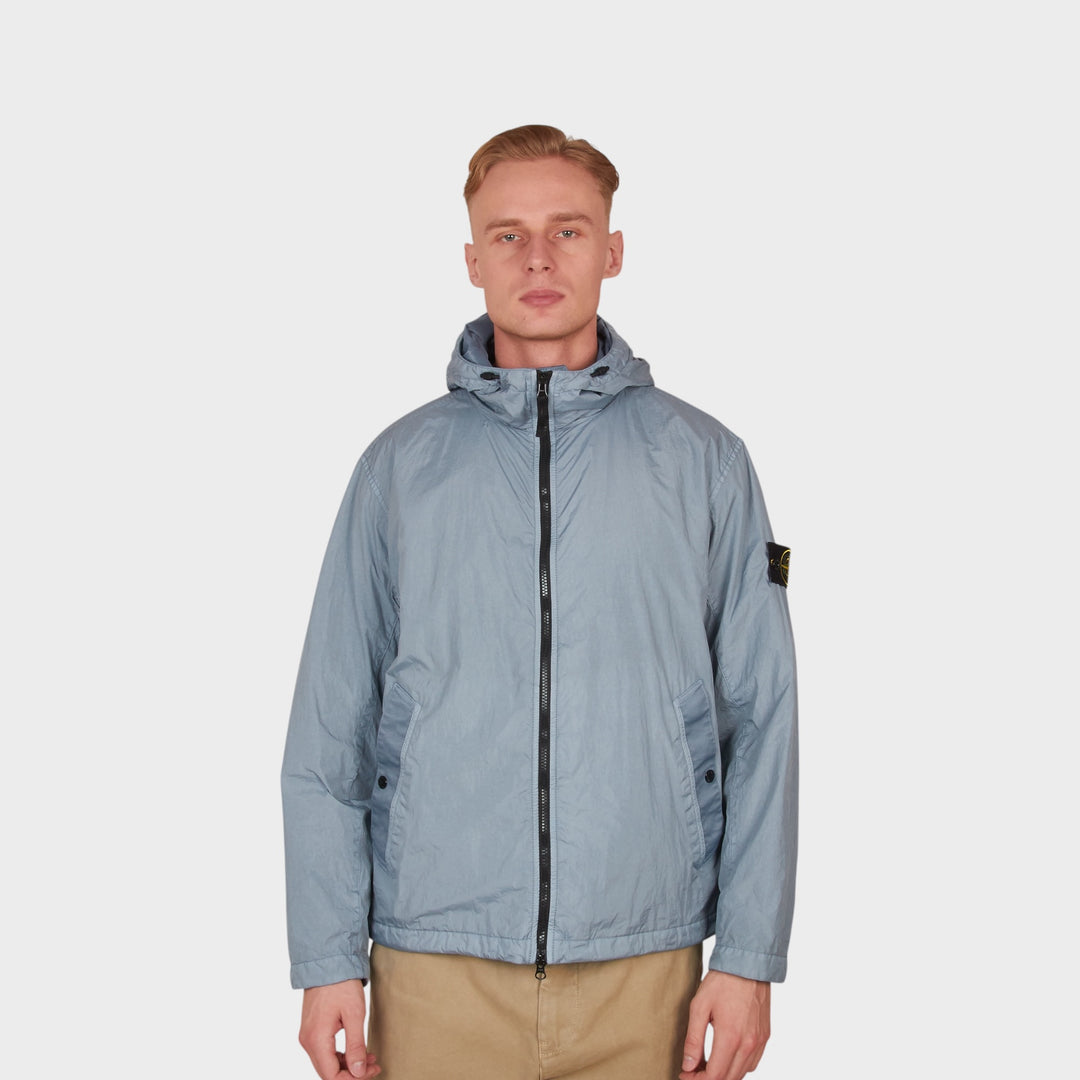 Stone Island Crinkle Reps Nylon Jacket I Avio Blue