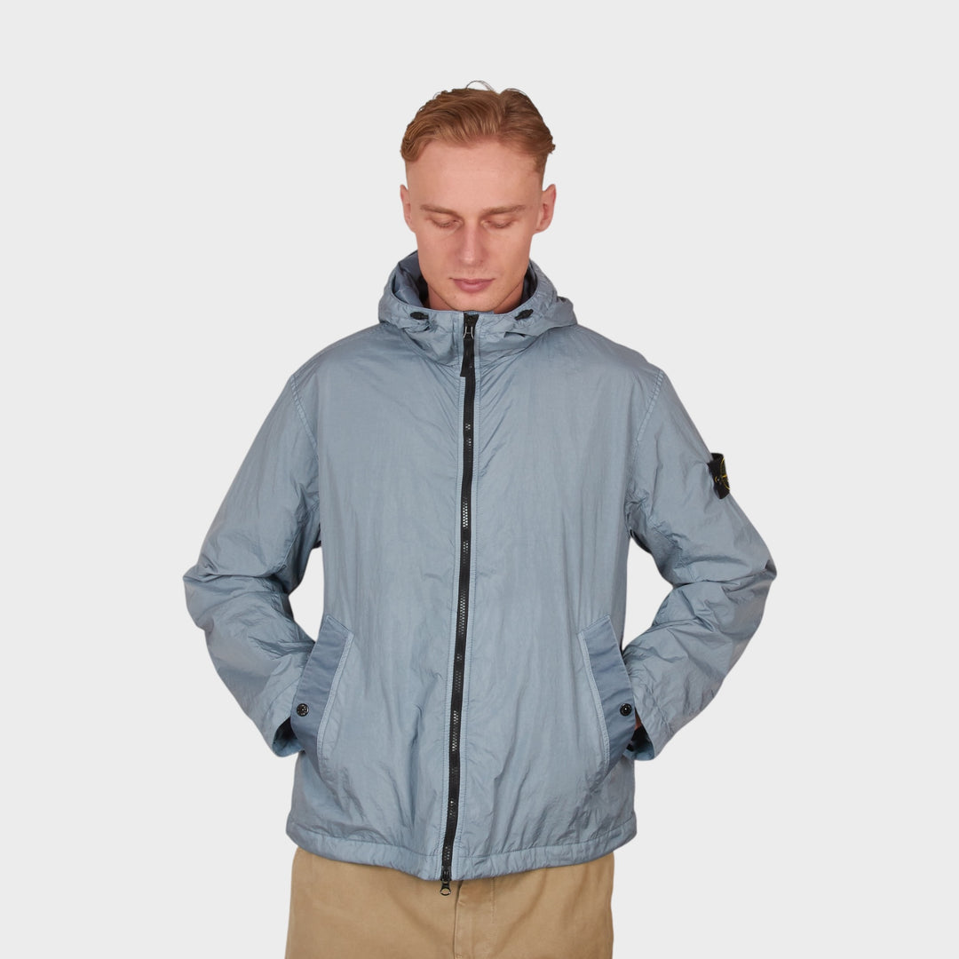Stone Island Crinkle Reps Nylon Jacket I Avio Blue