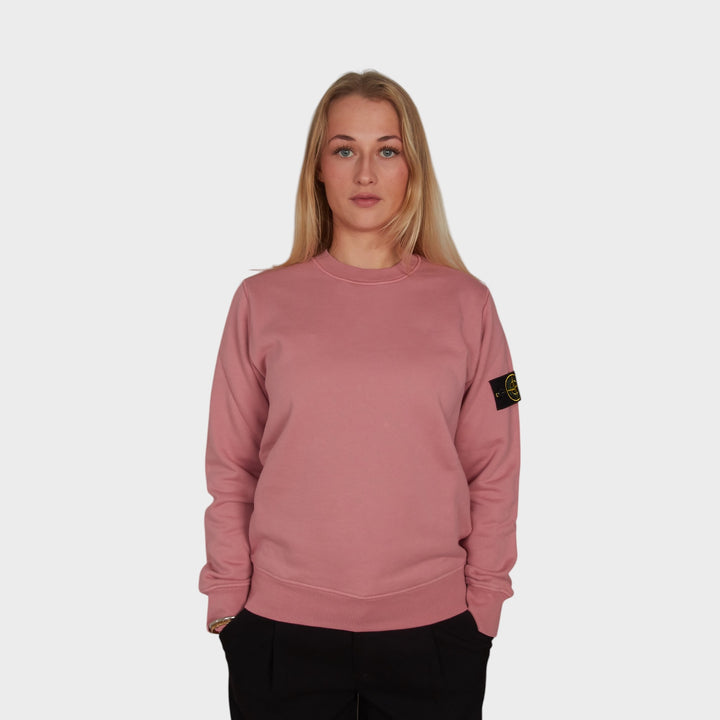 Stone Island Felpa Crewneck I Oleander