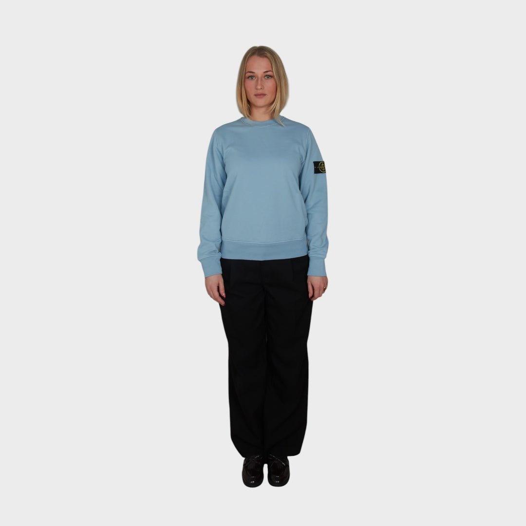 Stone Island Felpa Crewneck I Light Blue