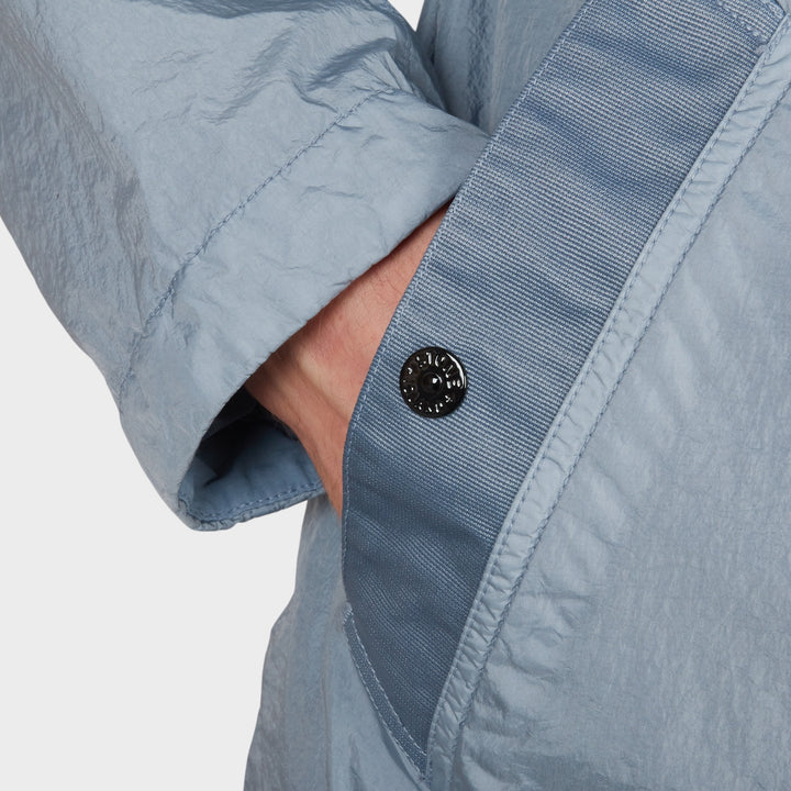 Stone Island Crinkle Reps Nylon Jacket I Avio Blue