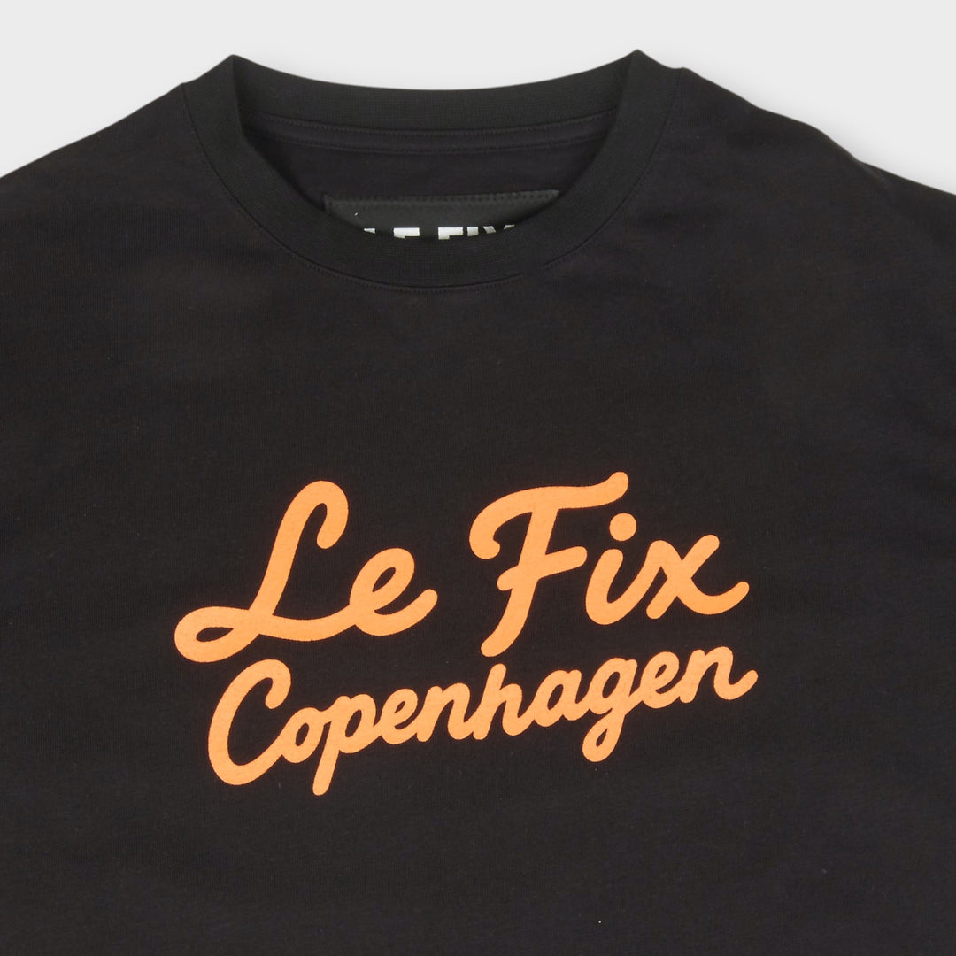 Le Fix Copenhagen T-Shirt I Sort