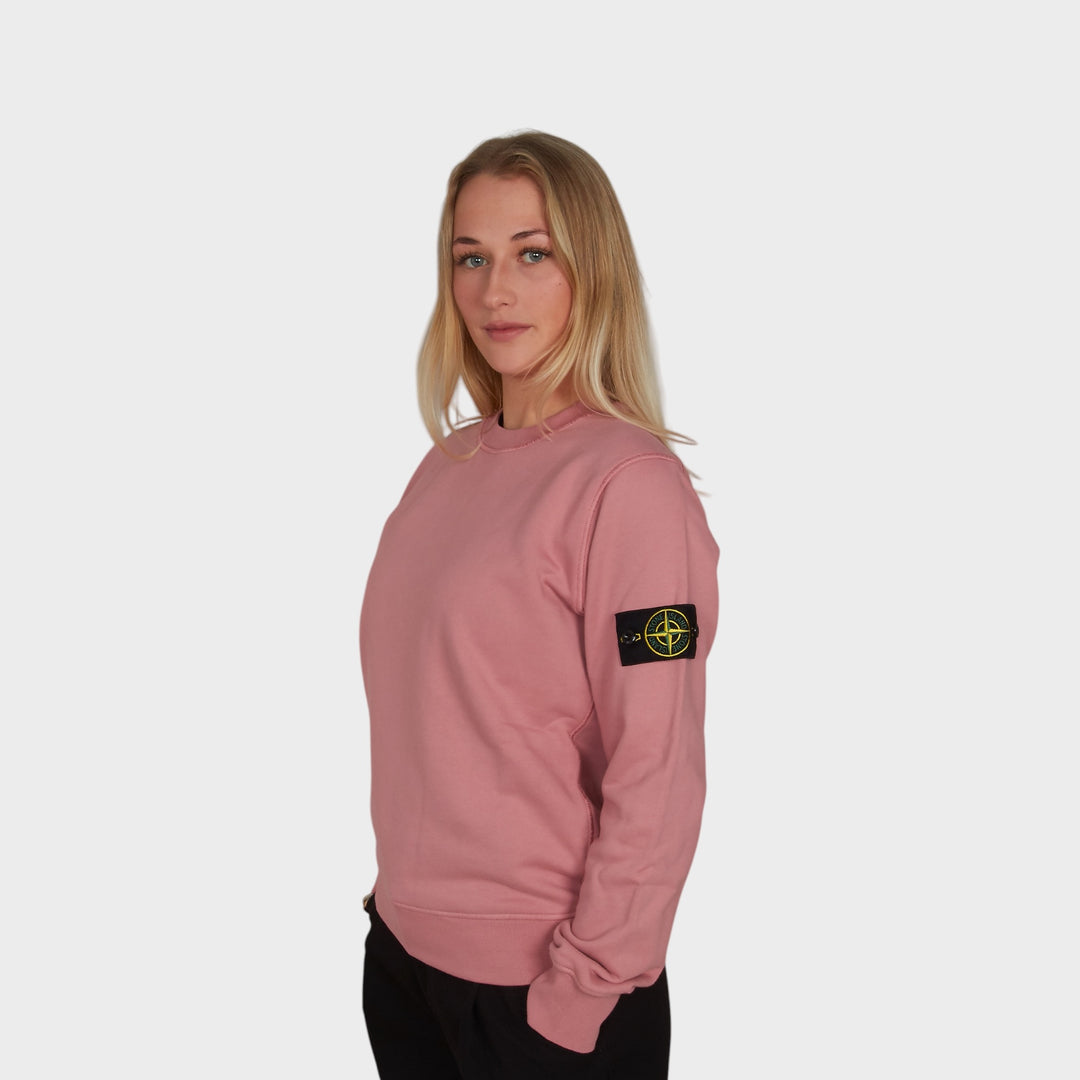 Stone Island Felpa Crewneck I Oleander