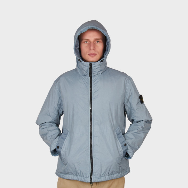 Stone Island Crinkle Reps Nylon Jacket I Avio Blue