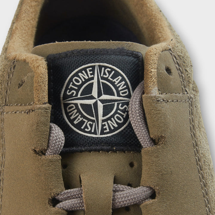 Stone Island Low top Trainers Canvas Suede I Olive