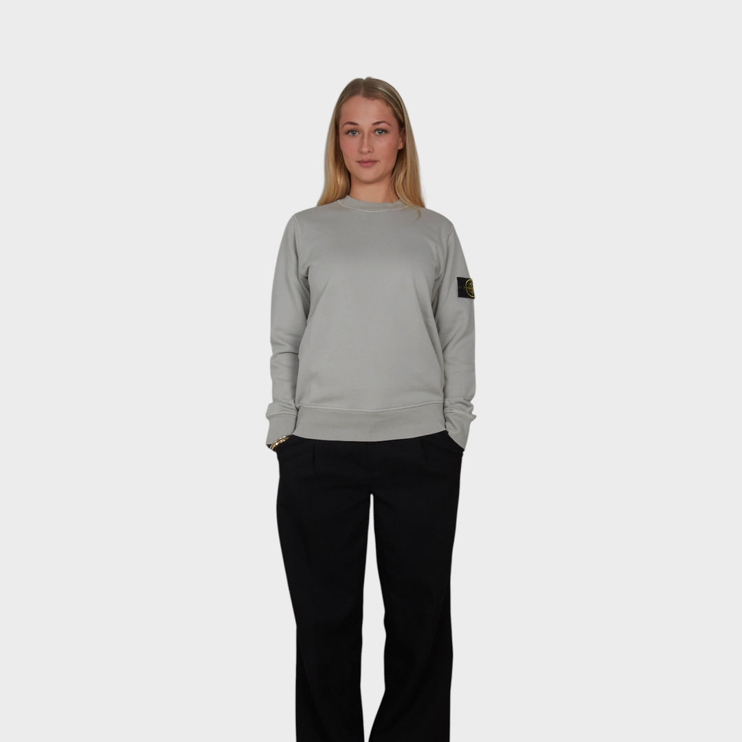 Stone Island Felpa Crewneck I Light Grey