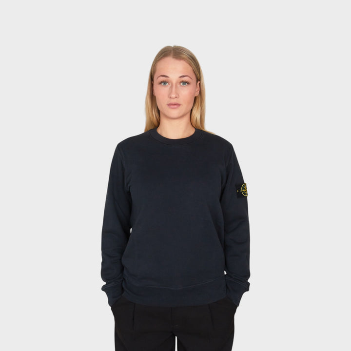 Stone Island K1S156100044 Felpa Crewneck In Navy