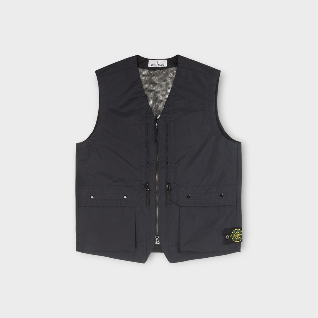 Stone Island Metal Lamina poly Ripstop Vest I navy