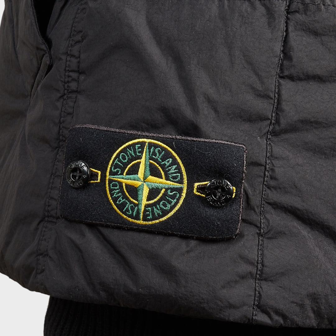 Stone Island Wind-Resistant Crinkle Reps Nylon Vest I Sort