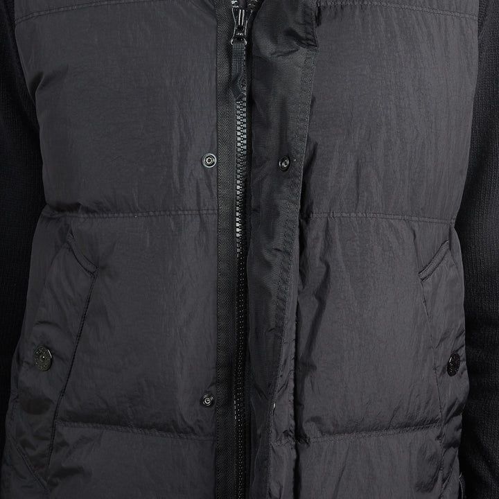 Stone Island Wind-Resistant Crinkle Reps Nylon Vest I Sort