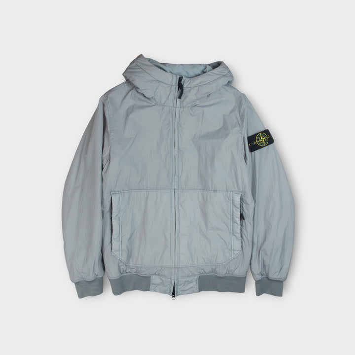Stone Island Garment Dyed Crinkle Reps Jacket I Smoulder Blue