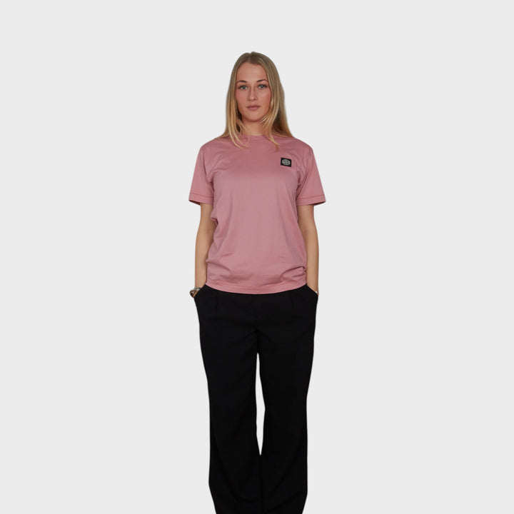 Stone Island Compass Patch T-shirt I Oleander