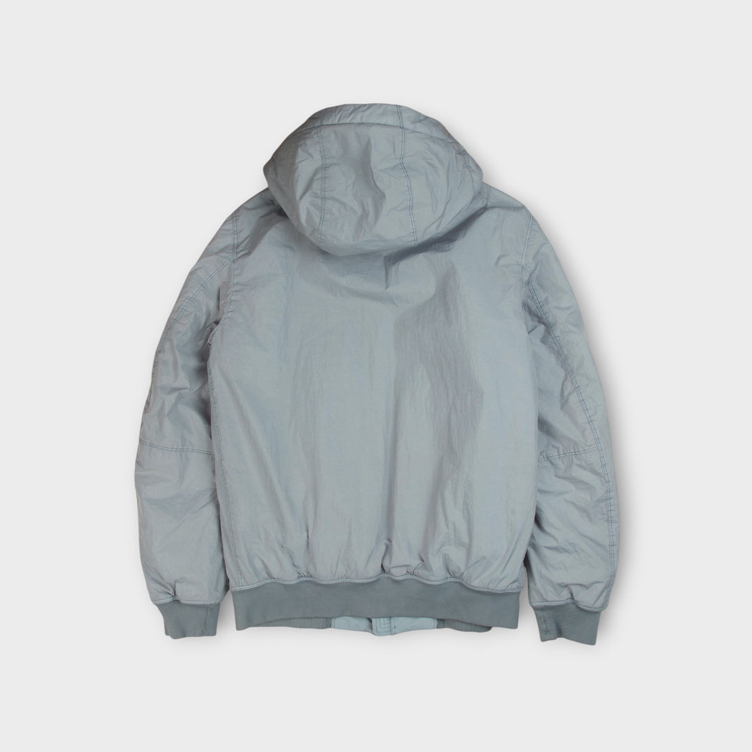 Stone Island Garment Dyed Crinkle Reps Jacket I Smoulder Blue