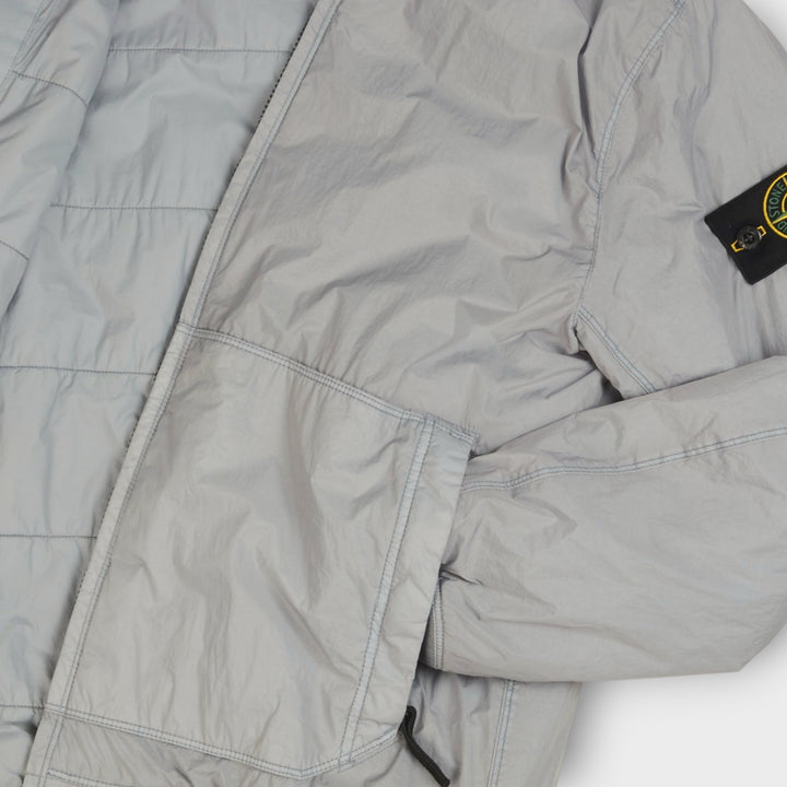 Stone Island Garment Dyed Crinkle Reps Jacket I Smoulder Blue