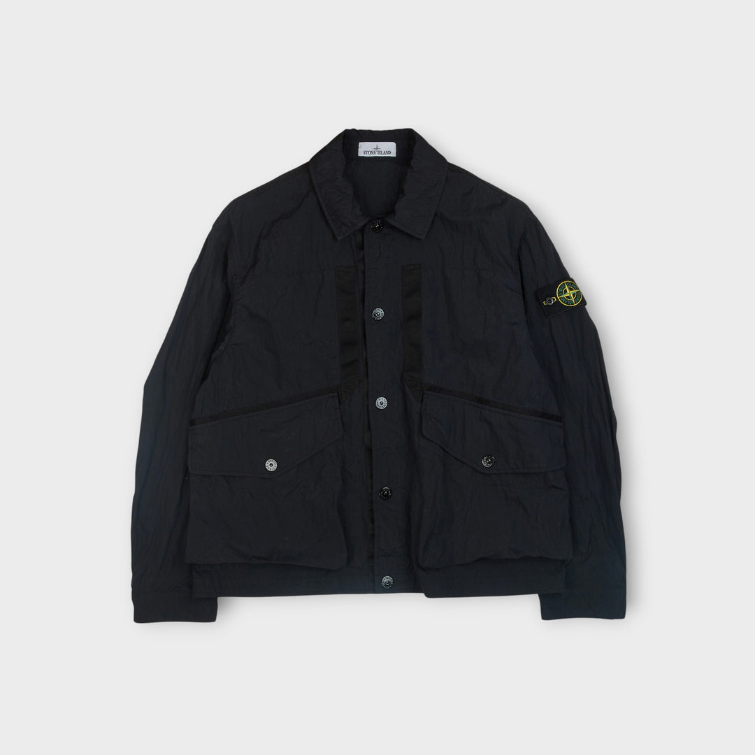 Stone Island Warp Rib Nylon-TC jacket I Black