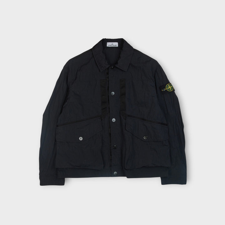 Stone Island Warp Rib Nylon-TC jacket I Black
