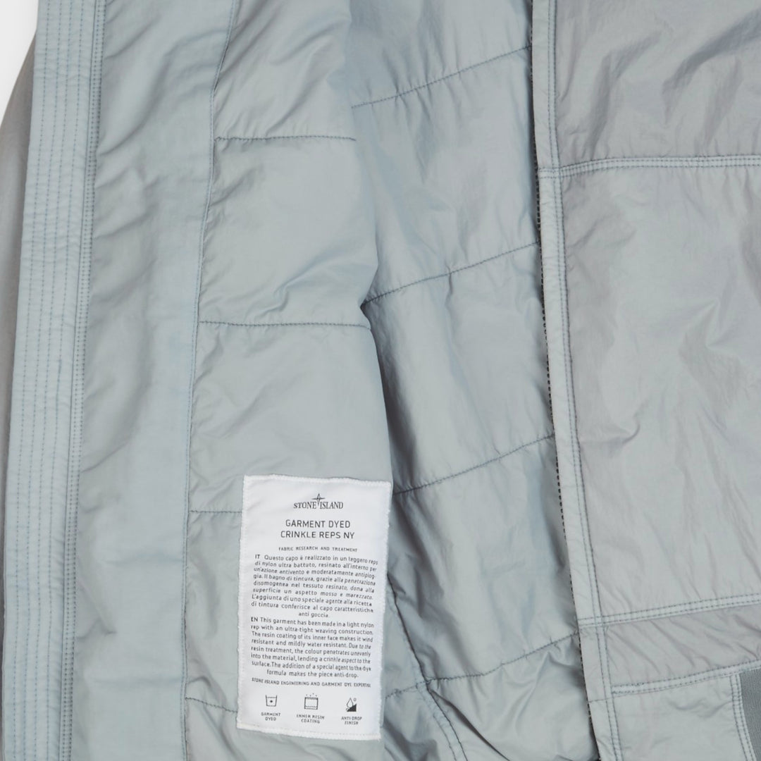 Stone Island Garment Dyed Crinkle Reps Jacket I Smoulder Blue