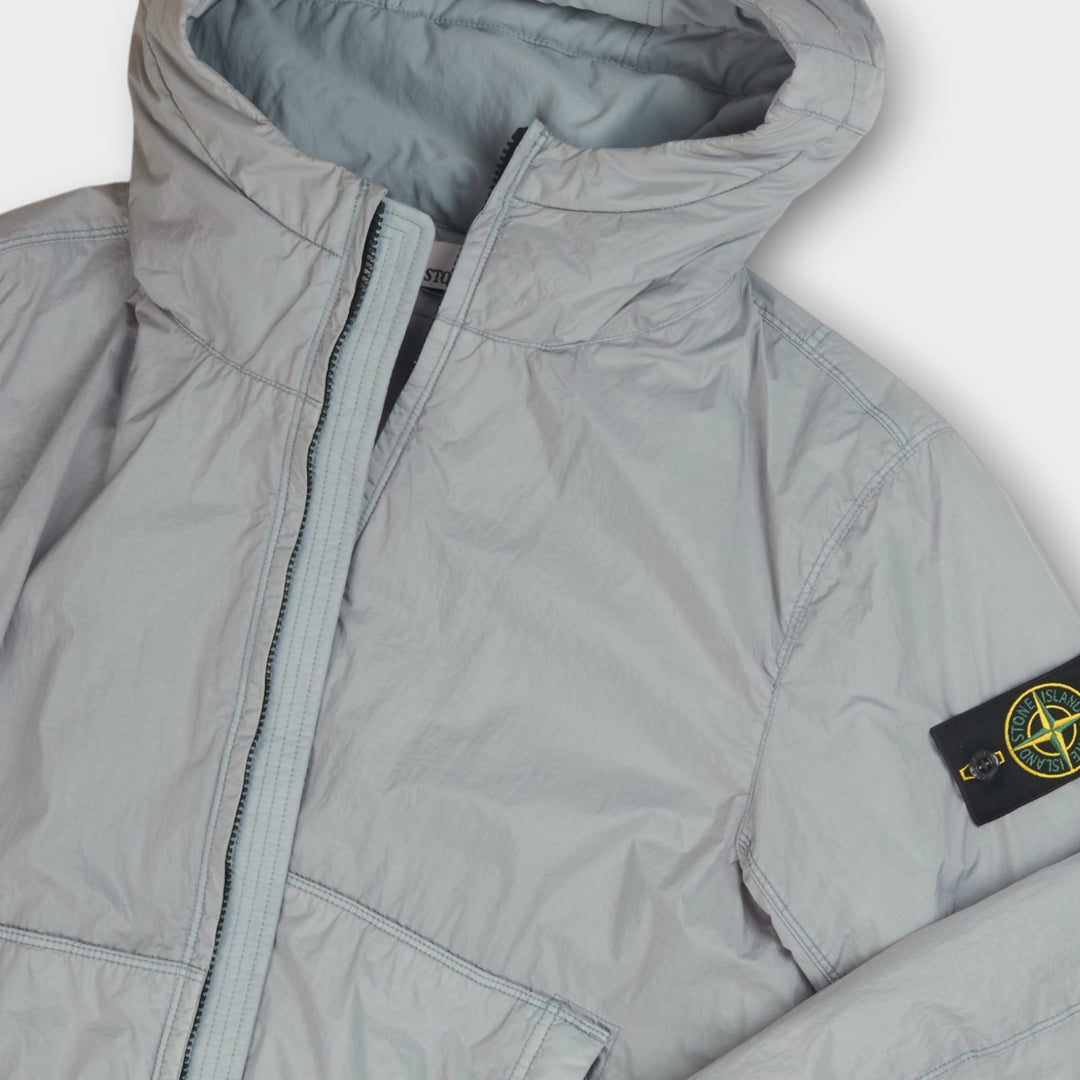 Stone Island Garment Dyed Crinkle Reps Jacket I Smoulder Blue