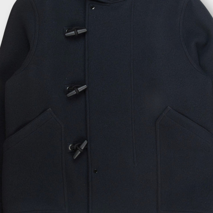 Stone Island Heavy Melton Jakke I Navy