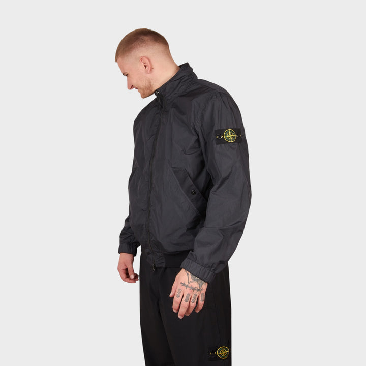 Stone Island Crinkle Reps Nylon Jacket I Navy