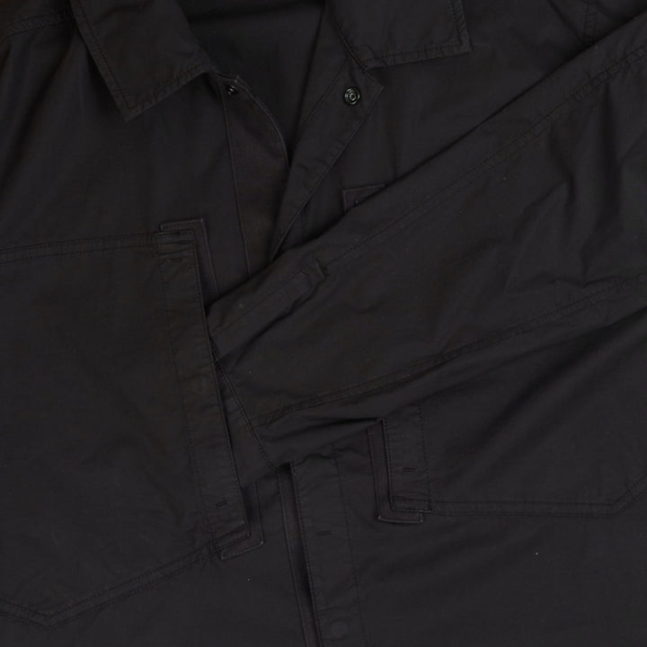 Stone Island Stretch Cotton Zip-Up Overshirt I Sort
